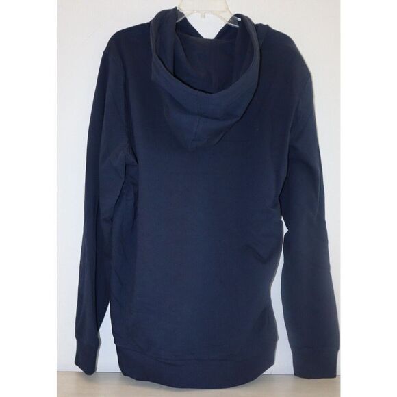 Tommy Hilfiger Men's Sz M Dark Navy Modern Essentials Fleece Hoodie $70 - Picture 2 of 7